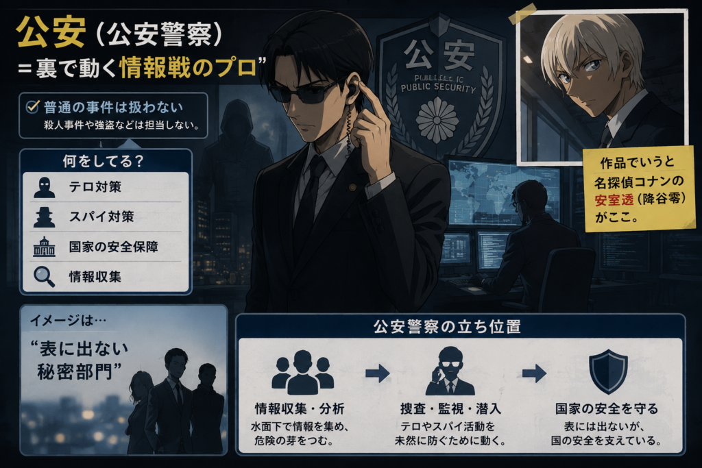 公安　安室さん