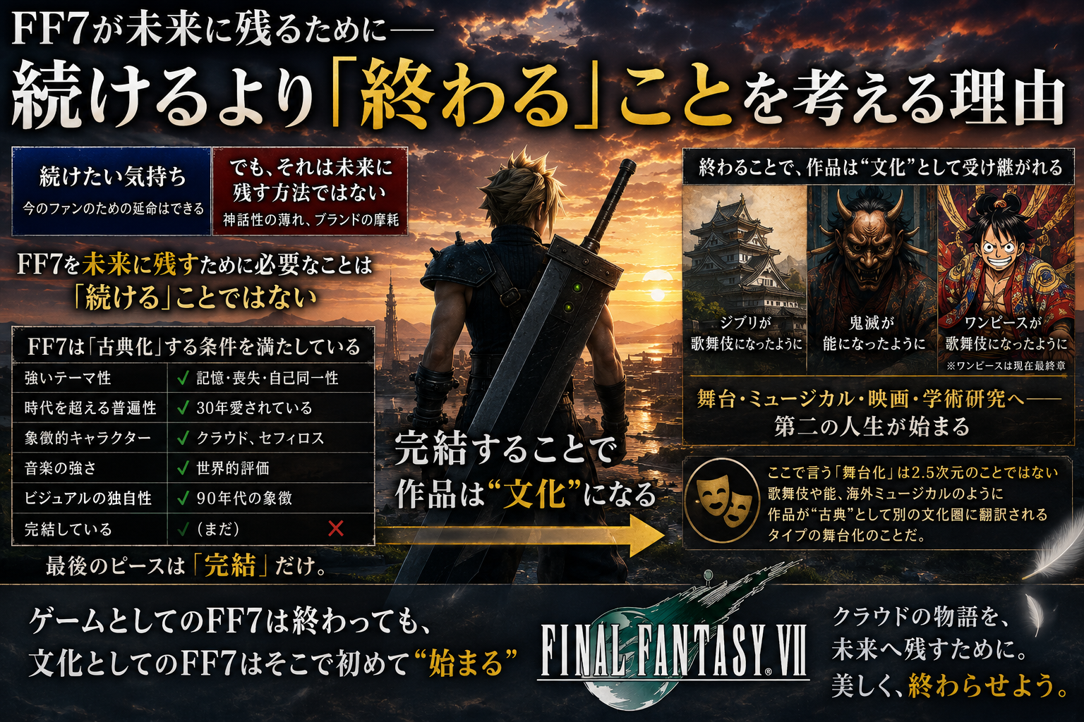 FF7は完全に完結するべき？