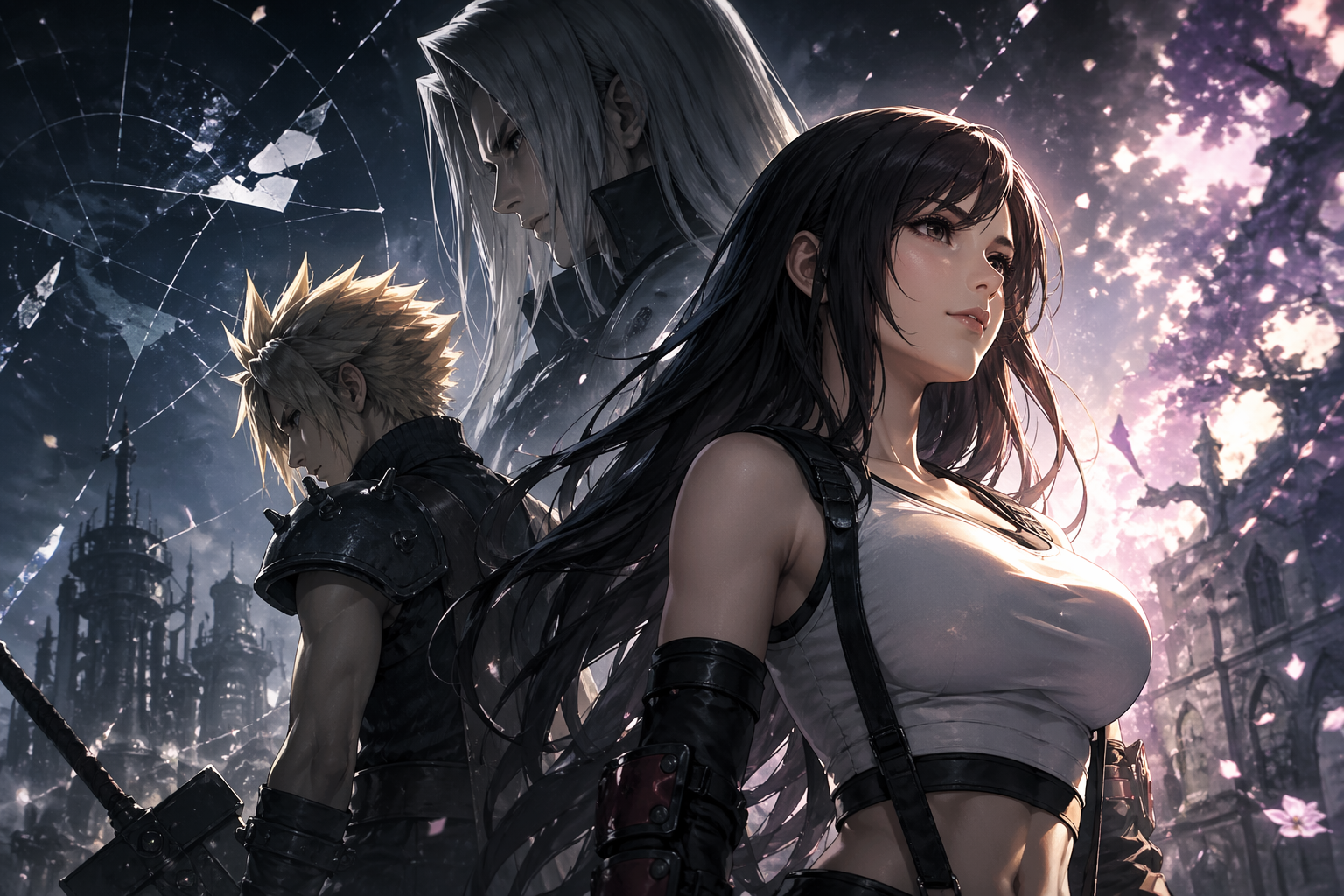 ティファ　クラウド　セフィロス