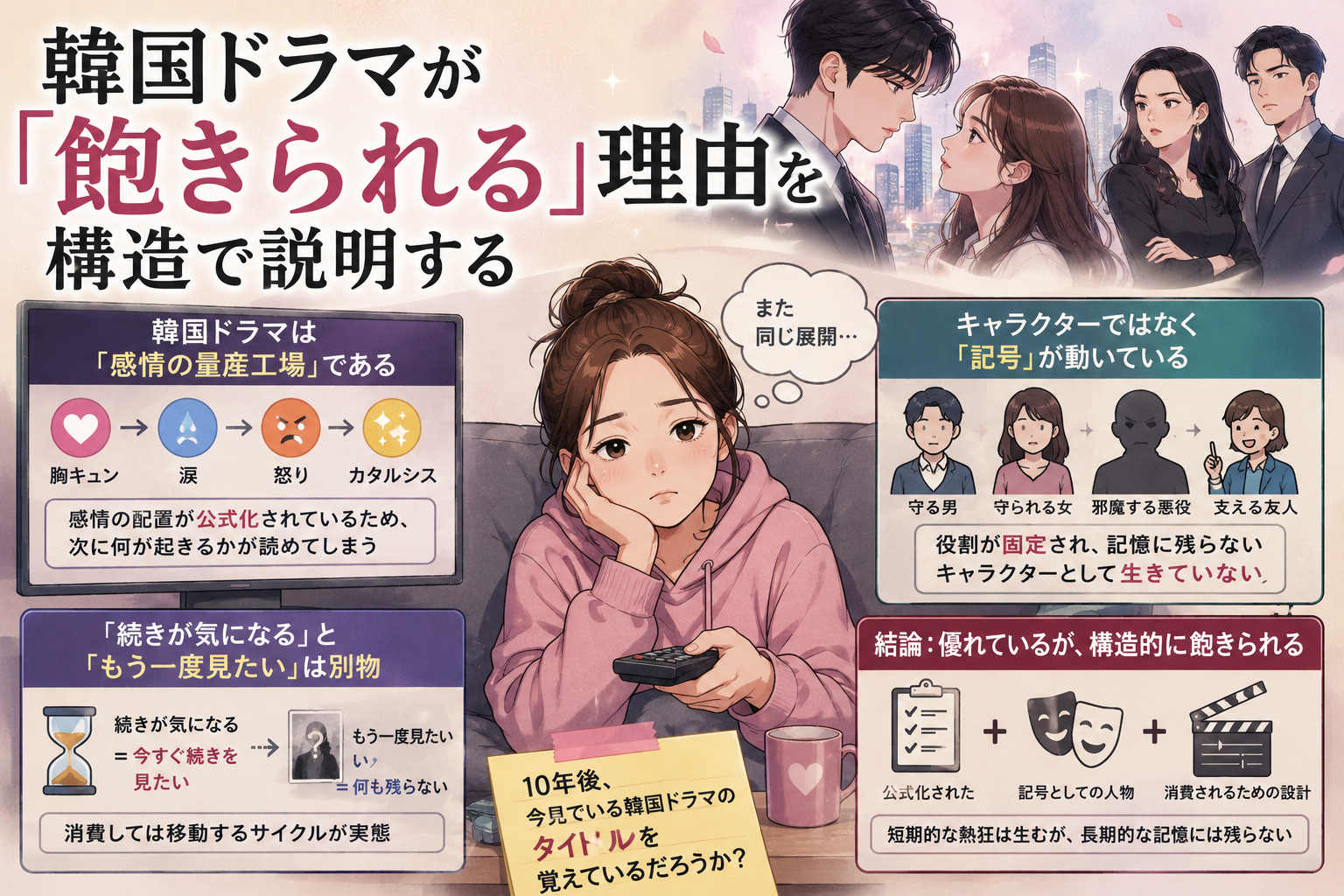 韓国ドラマ　飽きられる