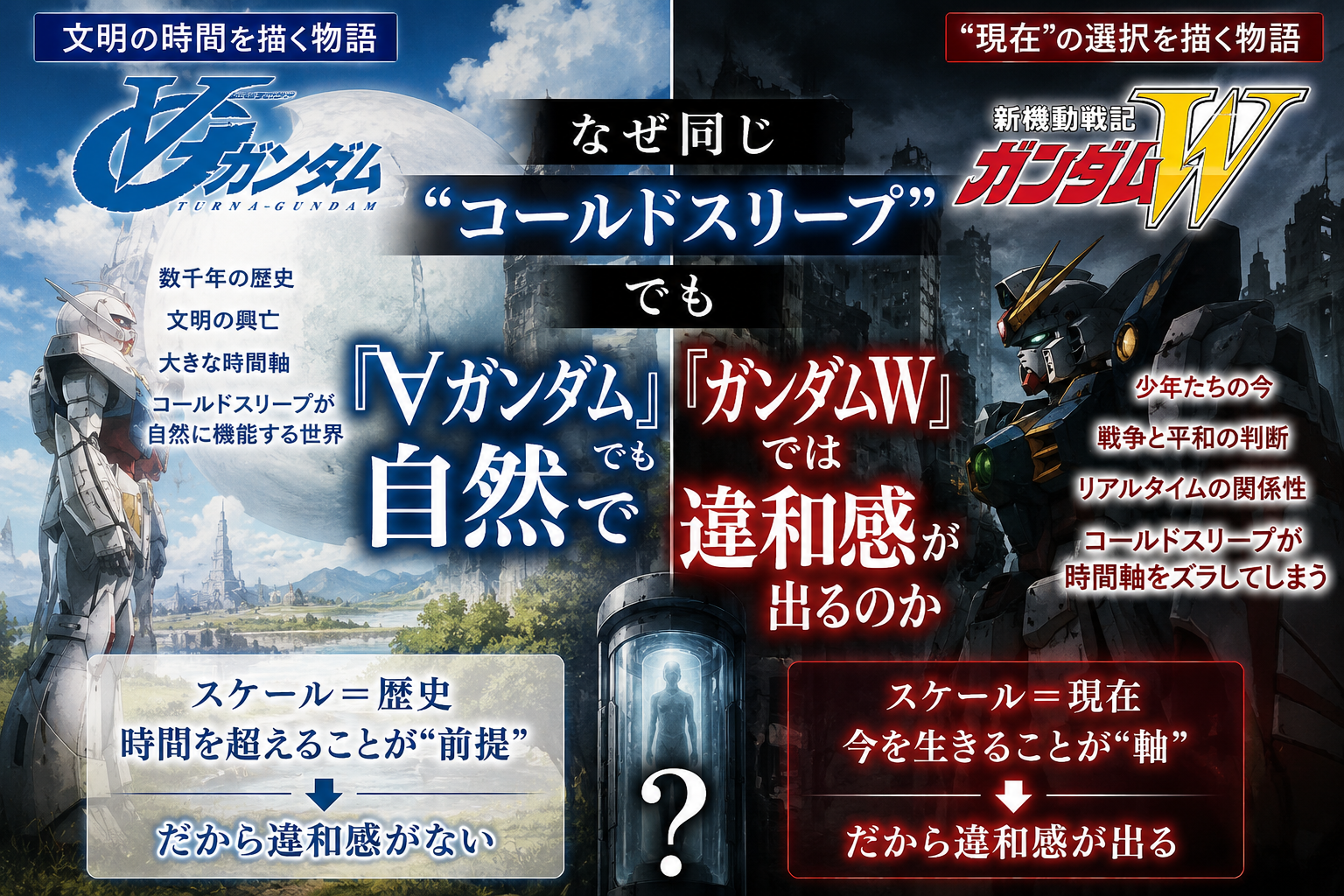 ∀ガンダムとガンダムSEED