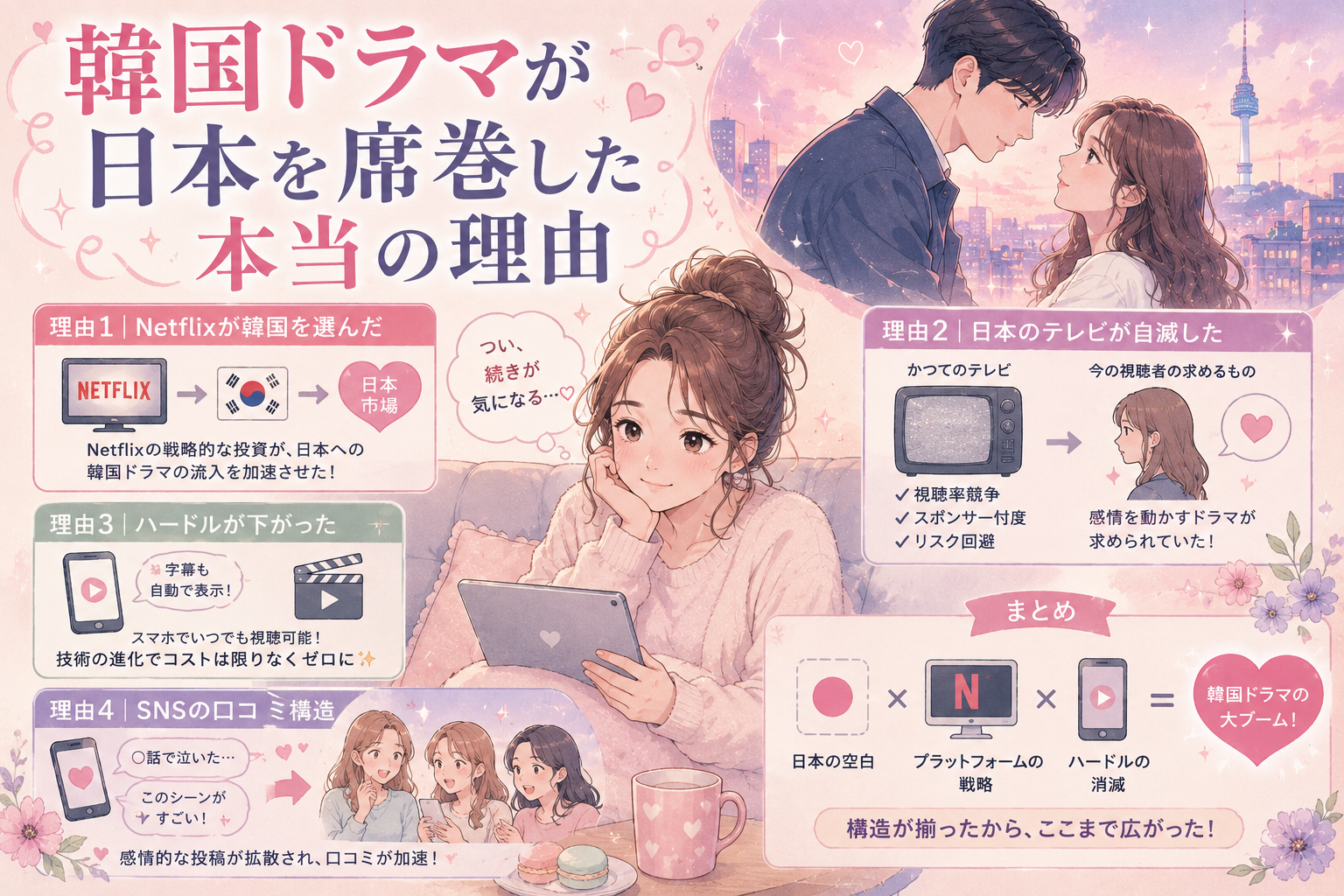 韓国ドラマが席巻